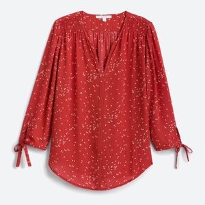 Tie Sleeve Blouse